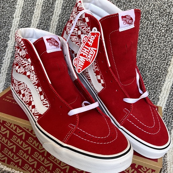 Vans Sk8-Hi Chilli Pepper Racing Red WMNS - Picture 8 of 16